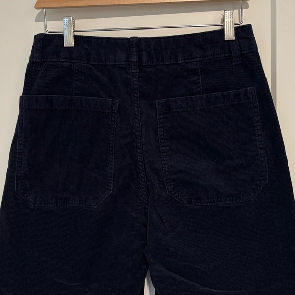 Everlane - The Utility Barrel Pant - Navy Corduroy - Size 6 - Picture 4 of 15